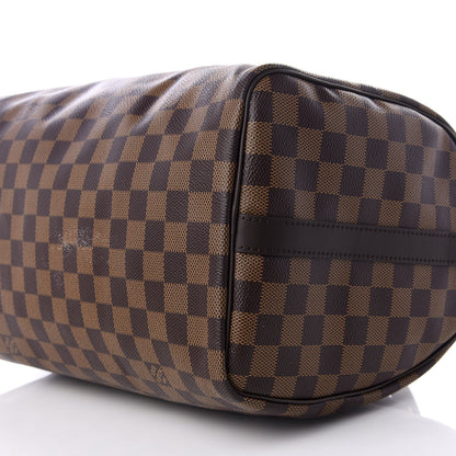 Louis Vuitton Damier Ebene Speedy Bandouliere 30 6 of 9