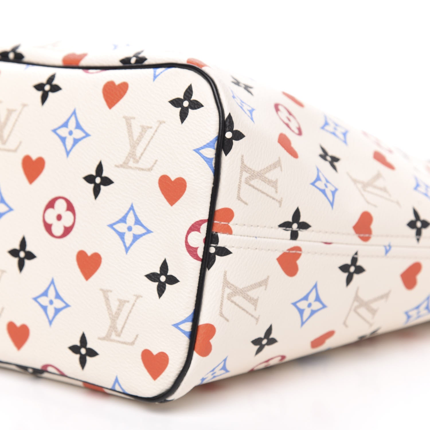 Louis Vuitton Game On Neverfull MM White 9 of 10