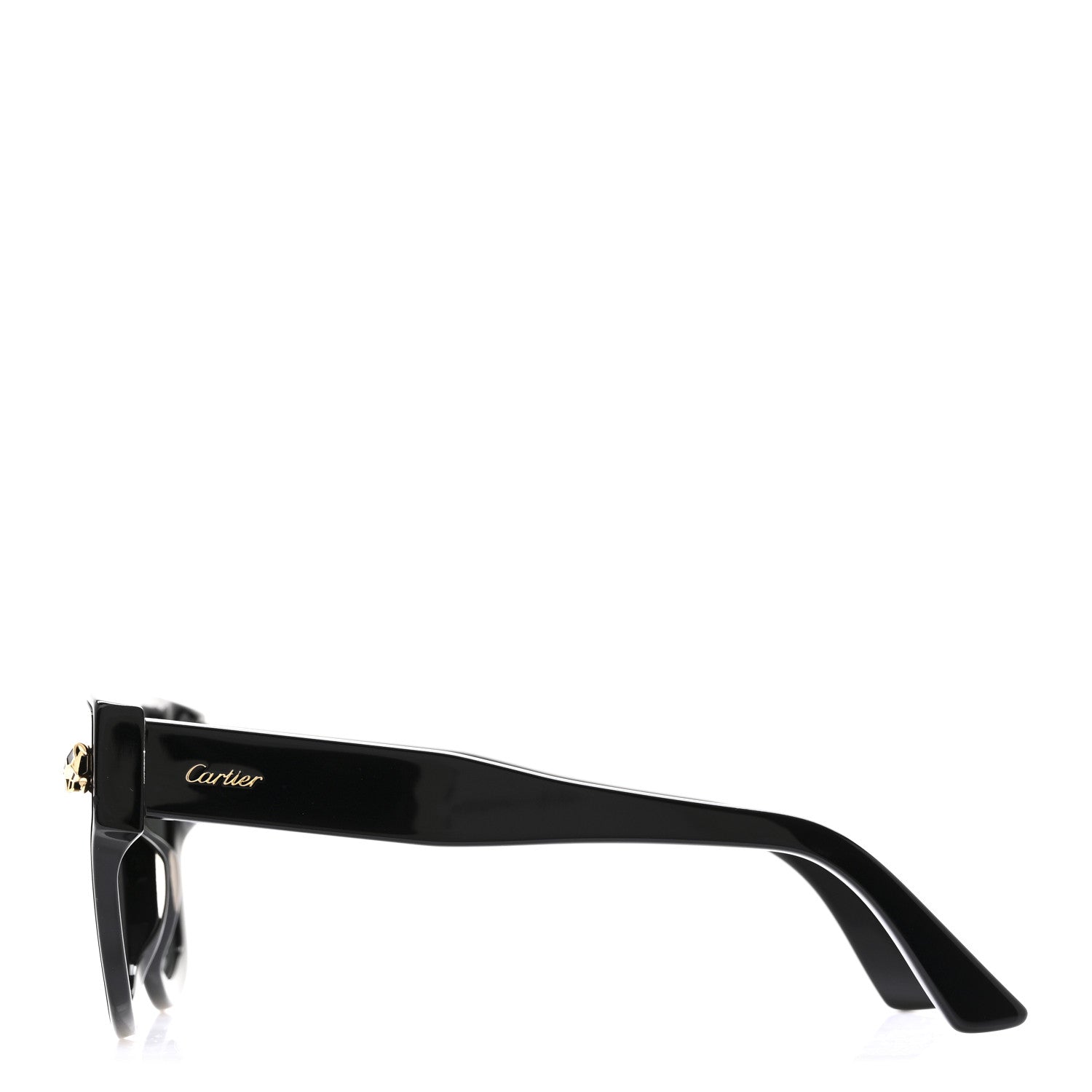 Cartier Acetate Panthere De Cartier Sunglasses CT0357S Black 4 of 7