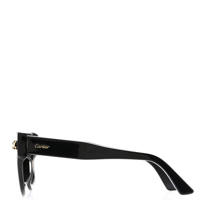 Cartier Acetate Panthere De Cartier Sunglasses CT0357S Black 4 of 7