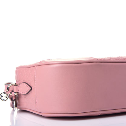 Gucci Soft Microguccissima Mini Bree Messenger Bag Soft Pink 8 of 9