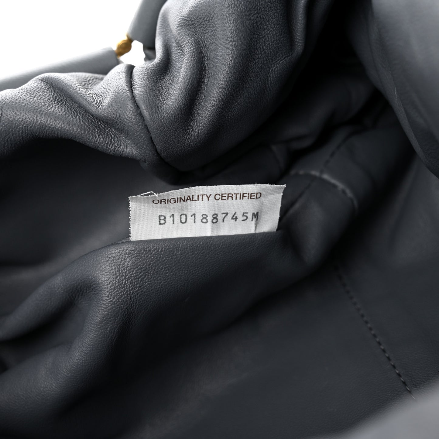 Nappa Intrecciato Teen Pouch Thunder