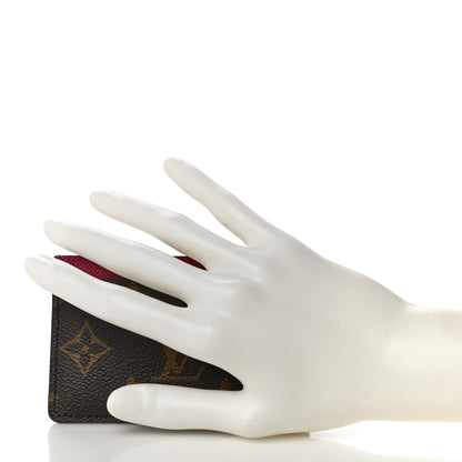 Louis Vuitton Monogram Card Holder Fuchsia 2 of 9