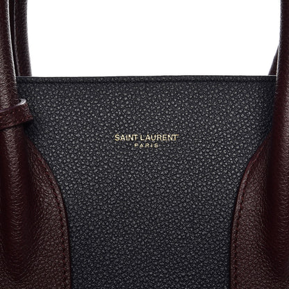 Saint Laurent Grained Calfskin Small Sac De Jour Multi 7 of 9