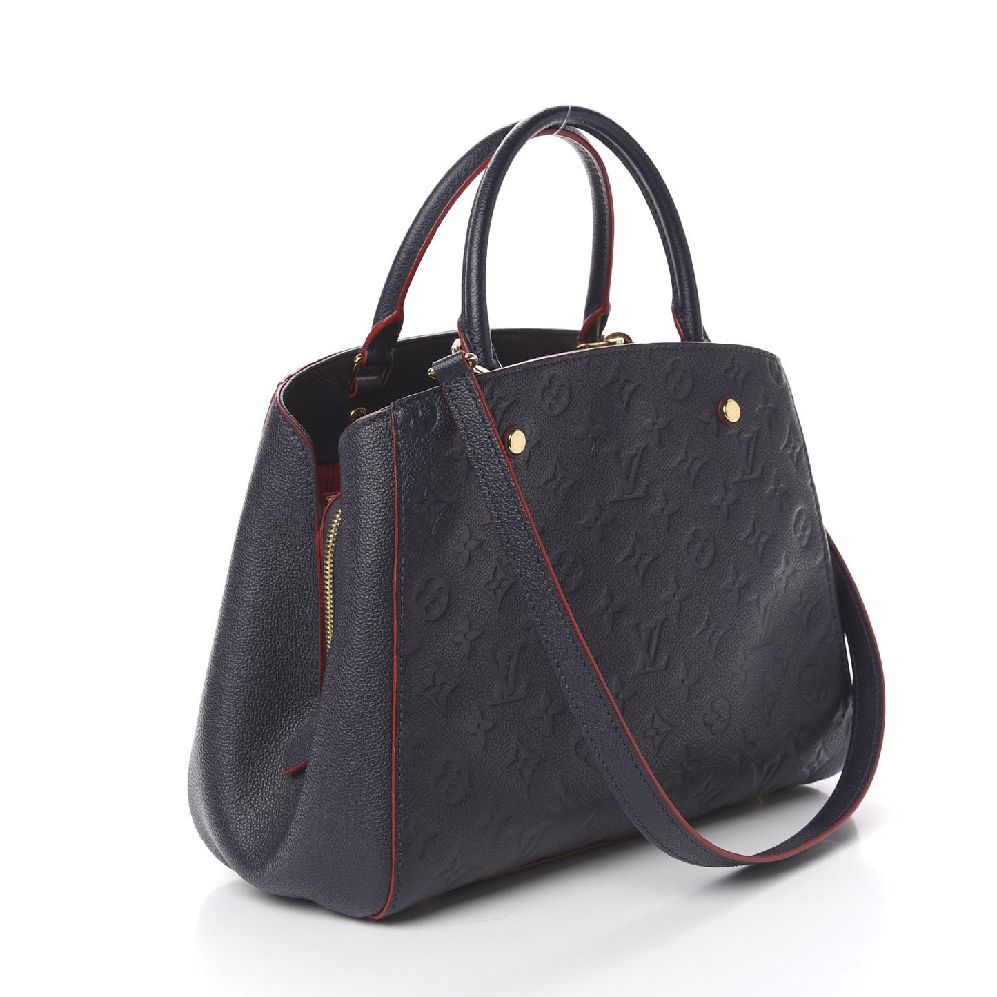 Empreinte Montaigne MM Marine Rouge