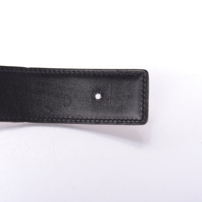 Hermes Box Togo Strie 32mm H Belt 85 Black Gold 7 of 12