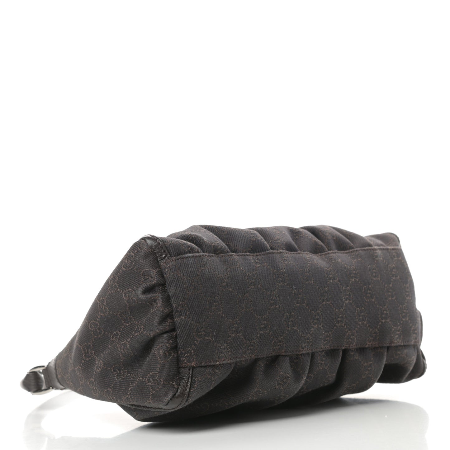 Monogram D Ring Hobo Dark Brown