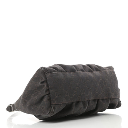 Gucci Monogram D Ring Hobo Dark Brown 4 of 12