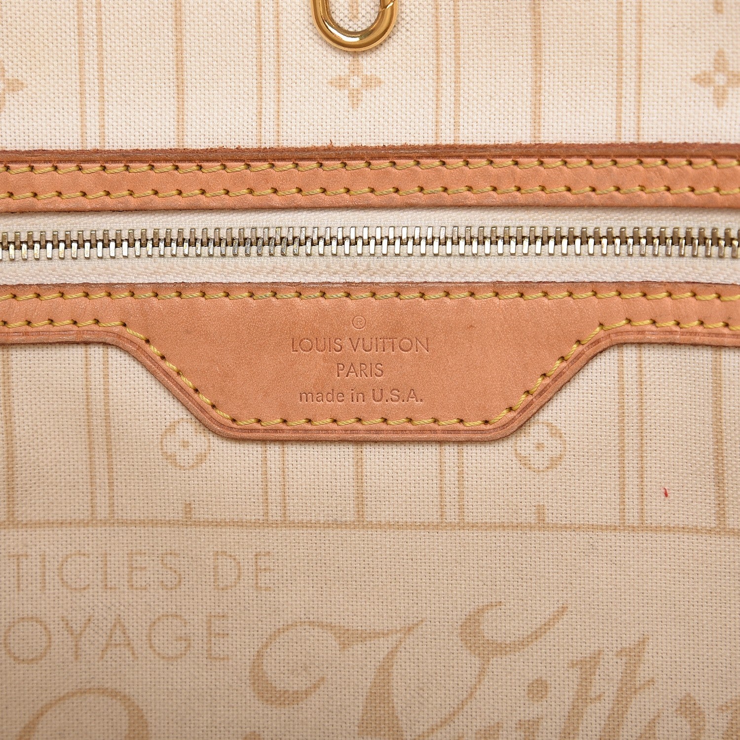 Louis Vuitton Damier Azur Neverfull GM 6 of 19