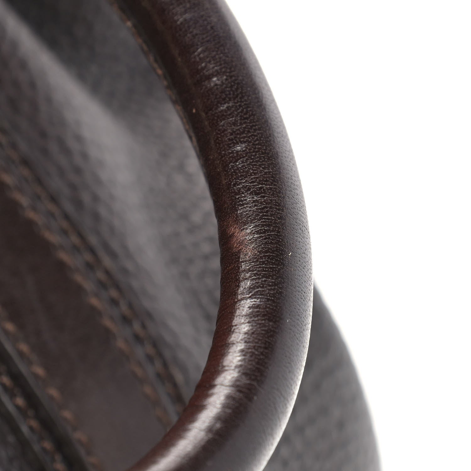 Burberry Grainy Calfskin Medium Golderton Tote Dark Chocolate 17 of 18