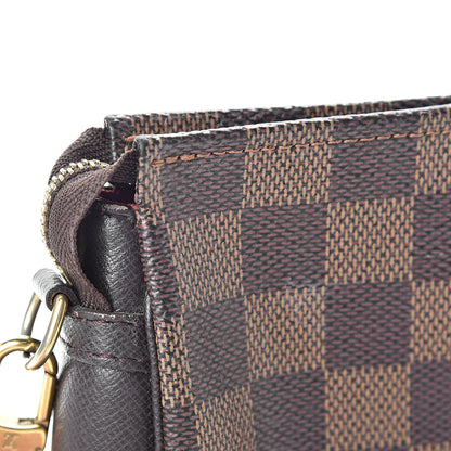 Louis Vuitton Damier Ebene Trousse Make Up Bag Pochette 17 of 17