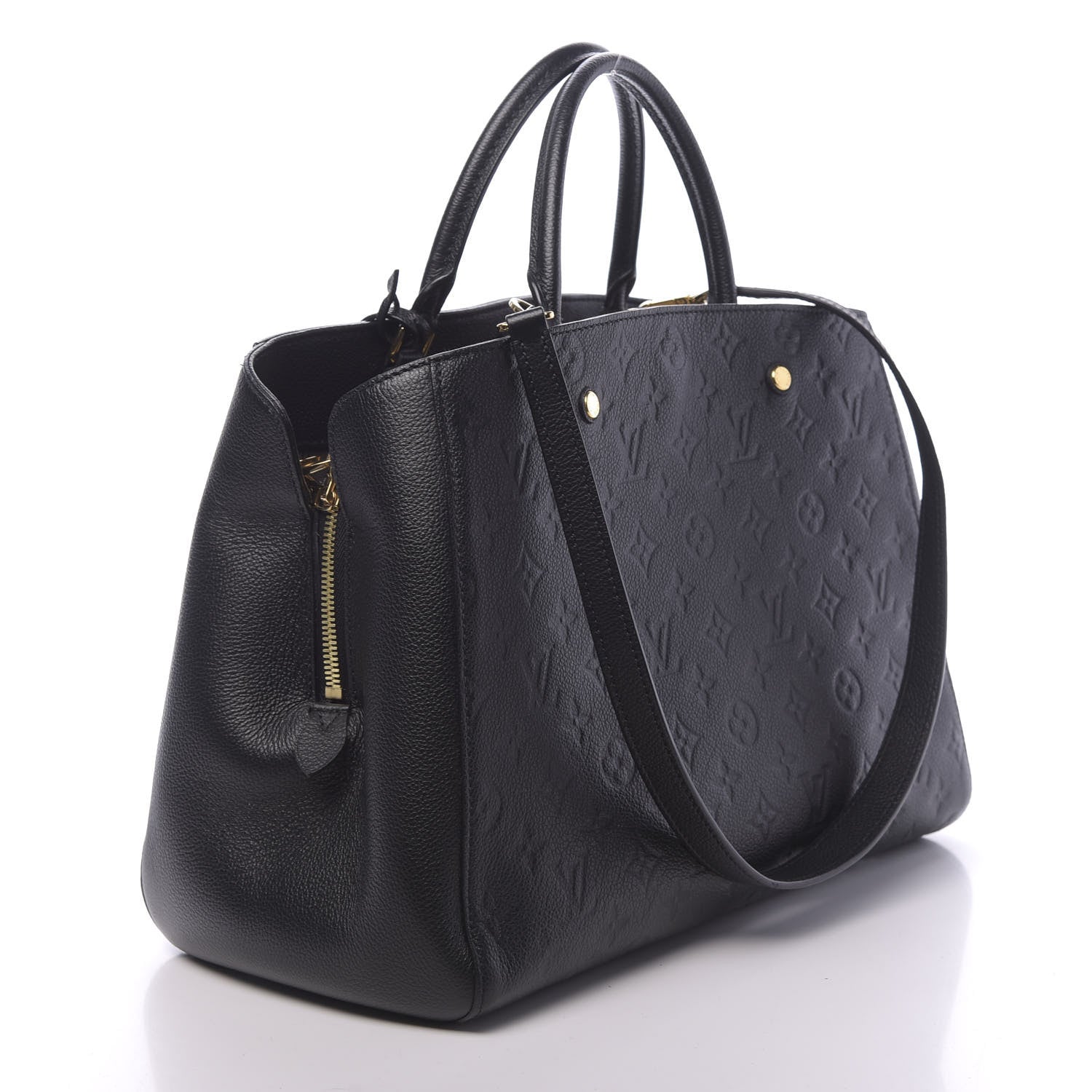 Louis Vuitton Empreinte Montaigne GM Black 2 of 9