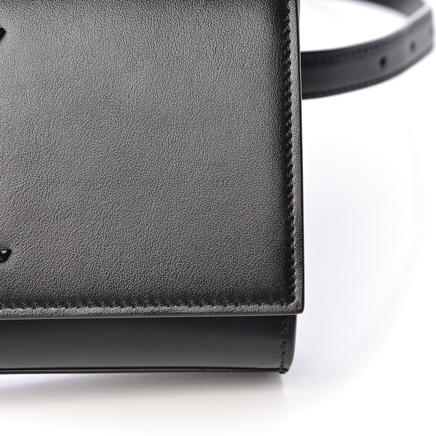 Smooth Calfskin Monogram Kate Belt Bag Black