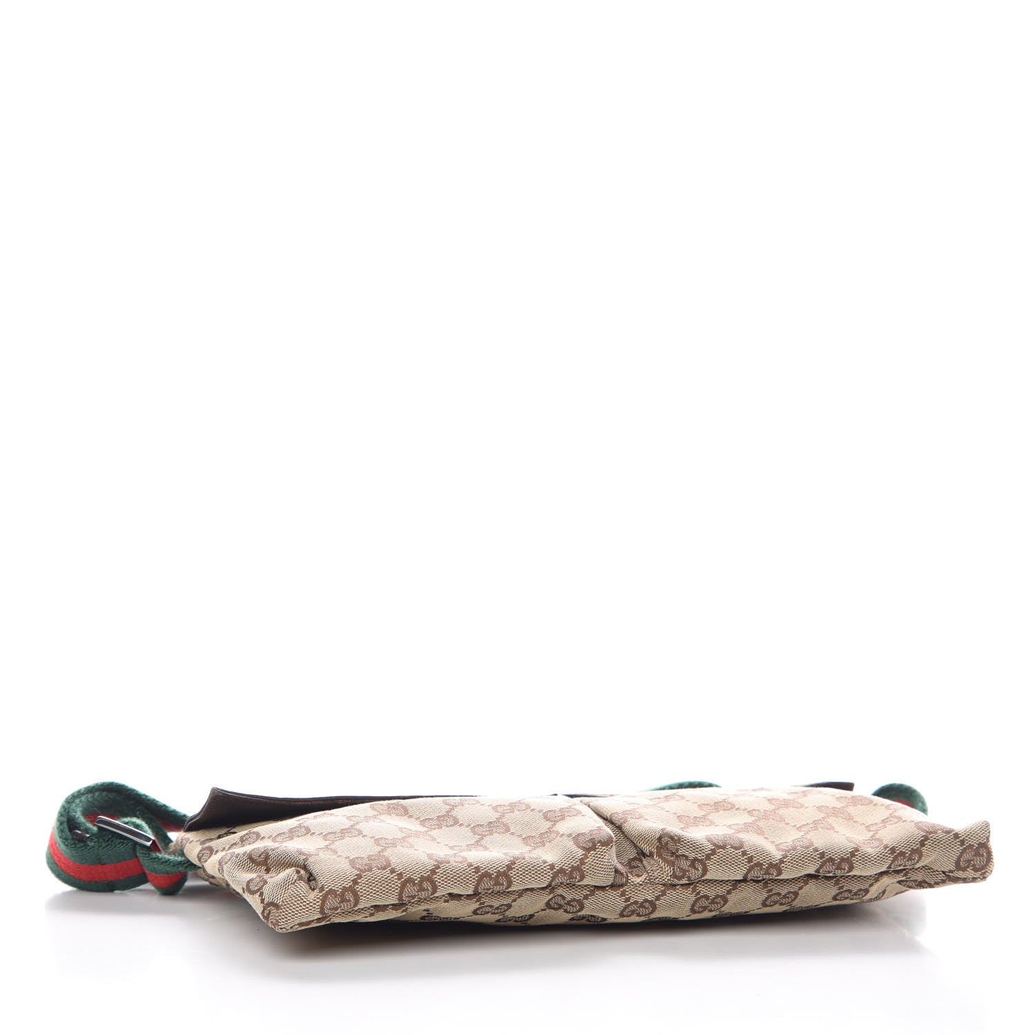 Gucci Monogram Web Belt Bag Dark Brown 4 of 12