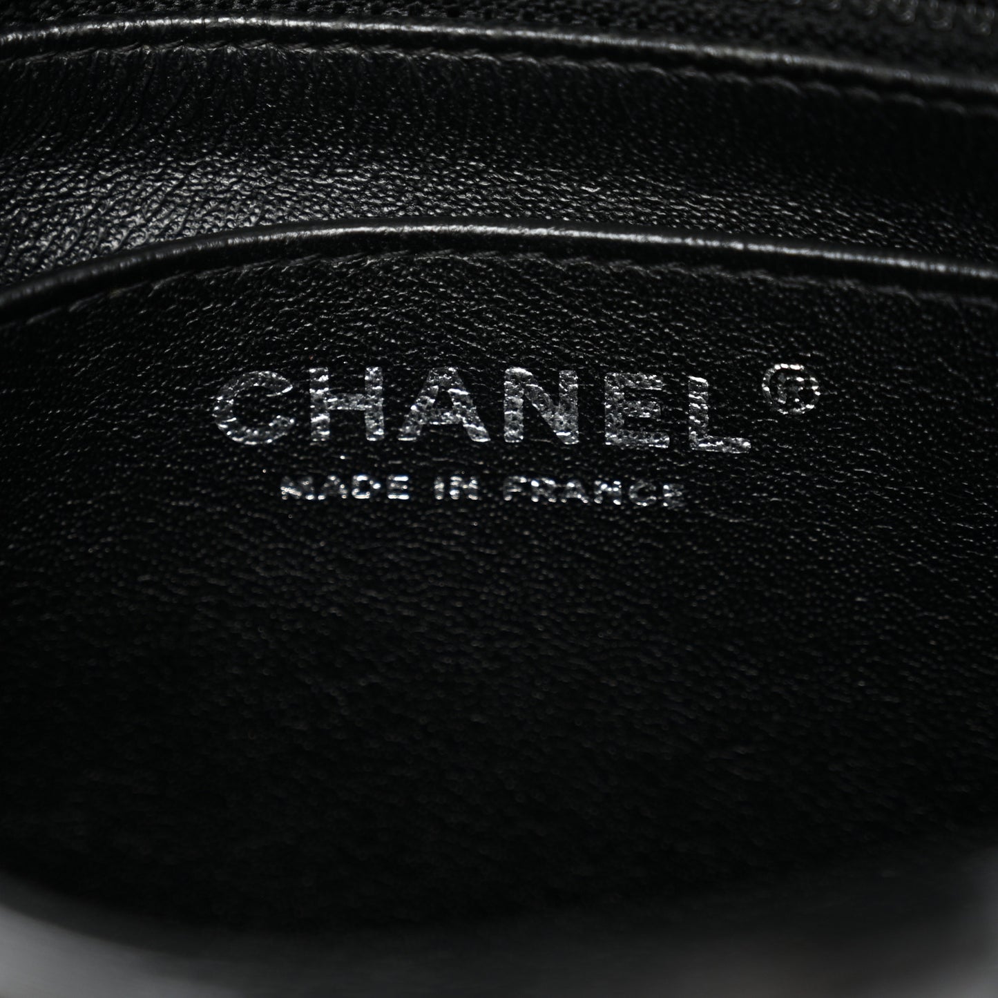 Patent Calfskin Quilted Mini Square Flap Black