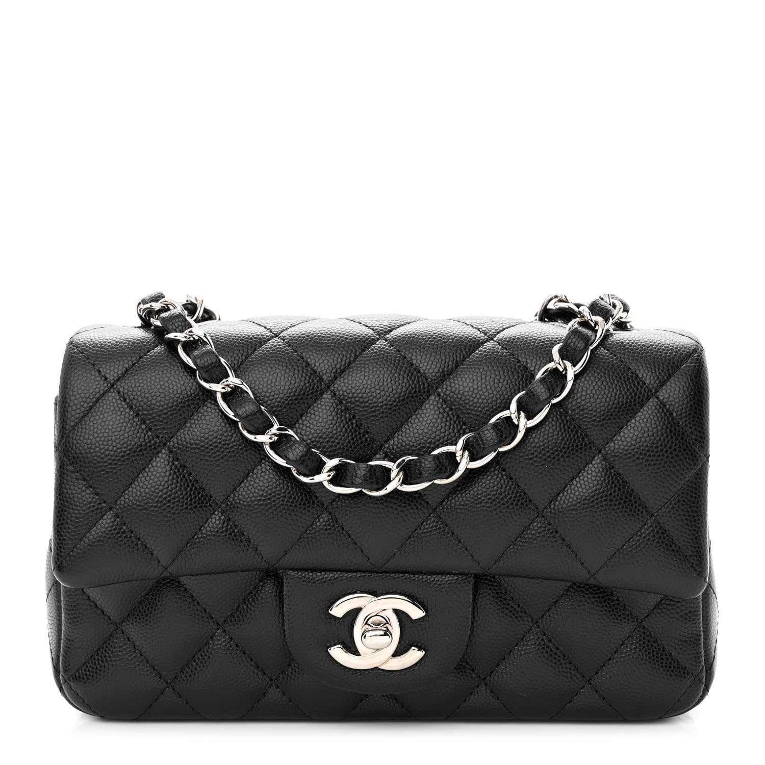 Chanel Caviar Quilted Mini Rectangular Flap Black 1 of 11