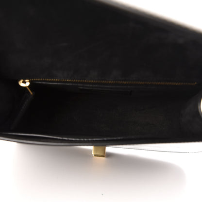 Saint Laurent Patent Calfskin Carre Satchel Black 5 of 10