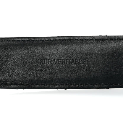 Chanel Lambskin Quilted CC Chain Belt 75 30 Black 5 of 9