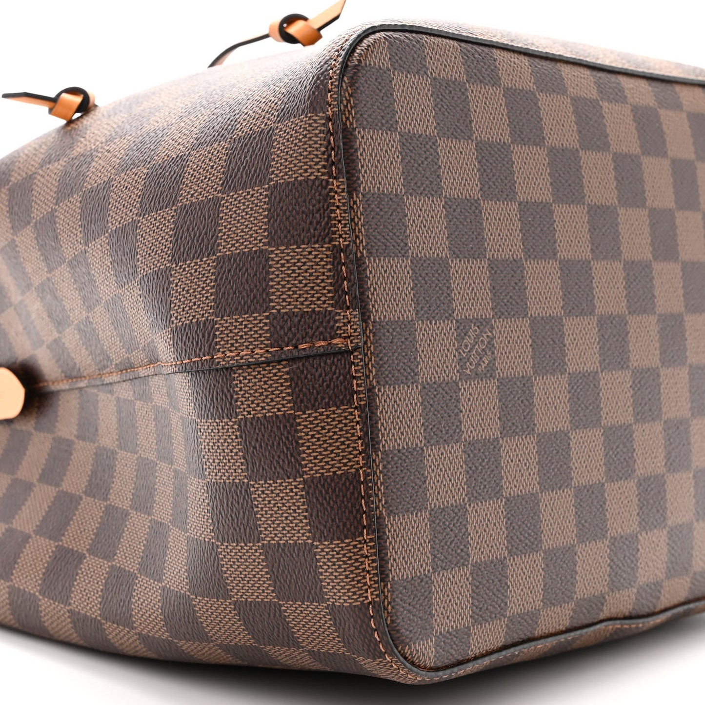 LOUIS VUITTON Damier Ebene Neonoe MM Safran
