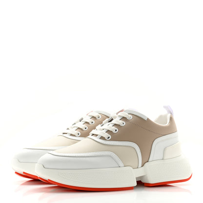 Hermes Calfskin Womens Giga Sneakers 37 Multicolor White Gomma 3 of 11