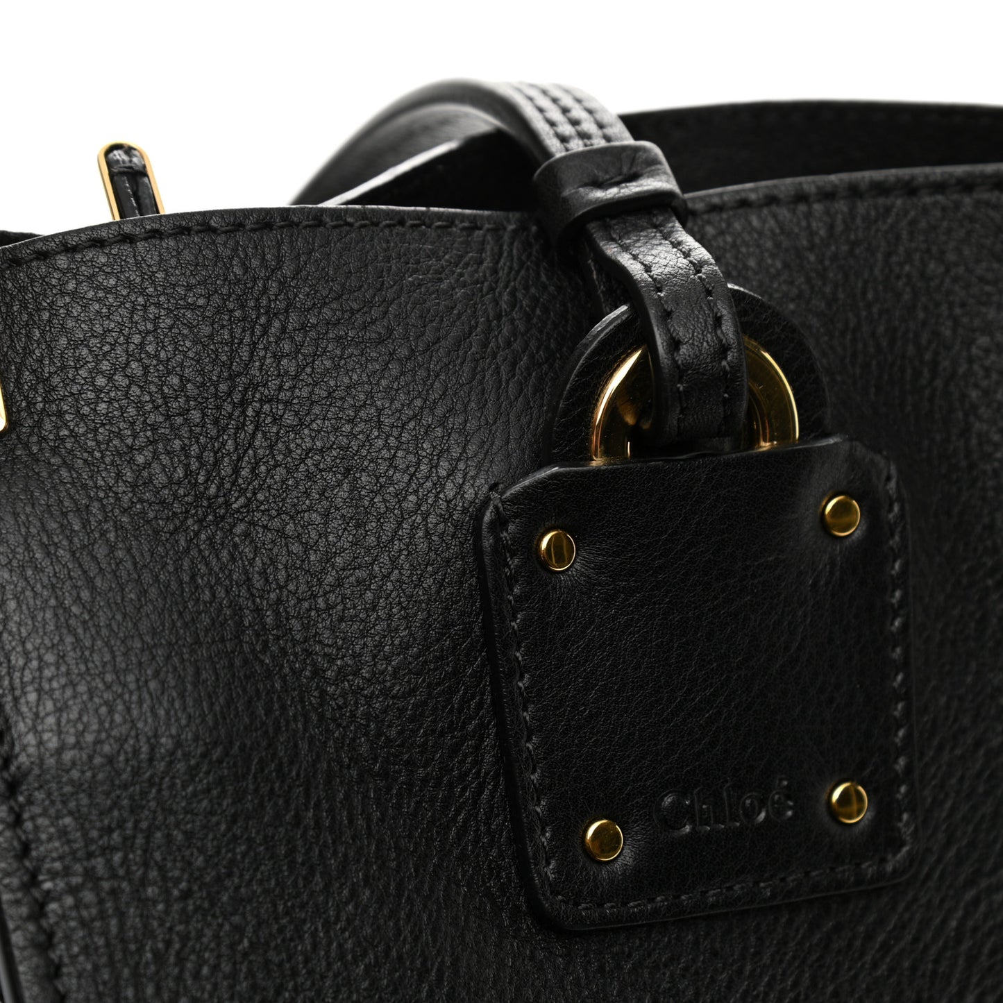Smooth Calfskin Medium Vick Tote Black