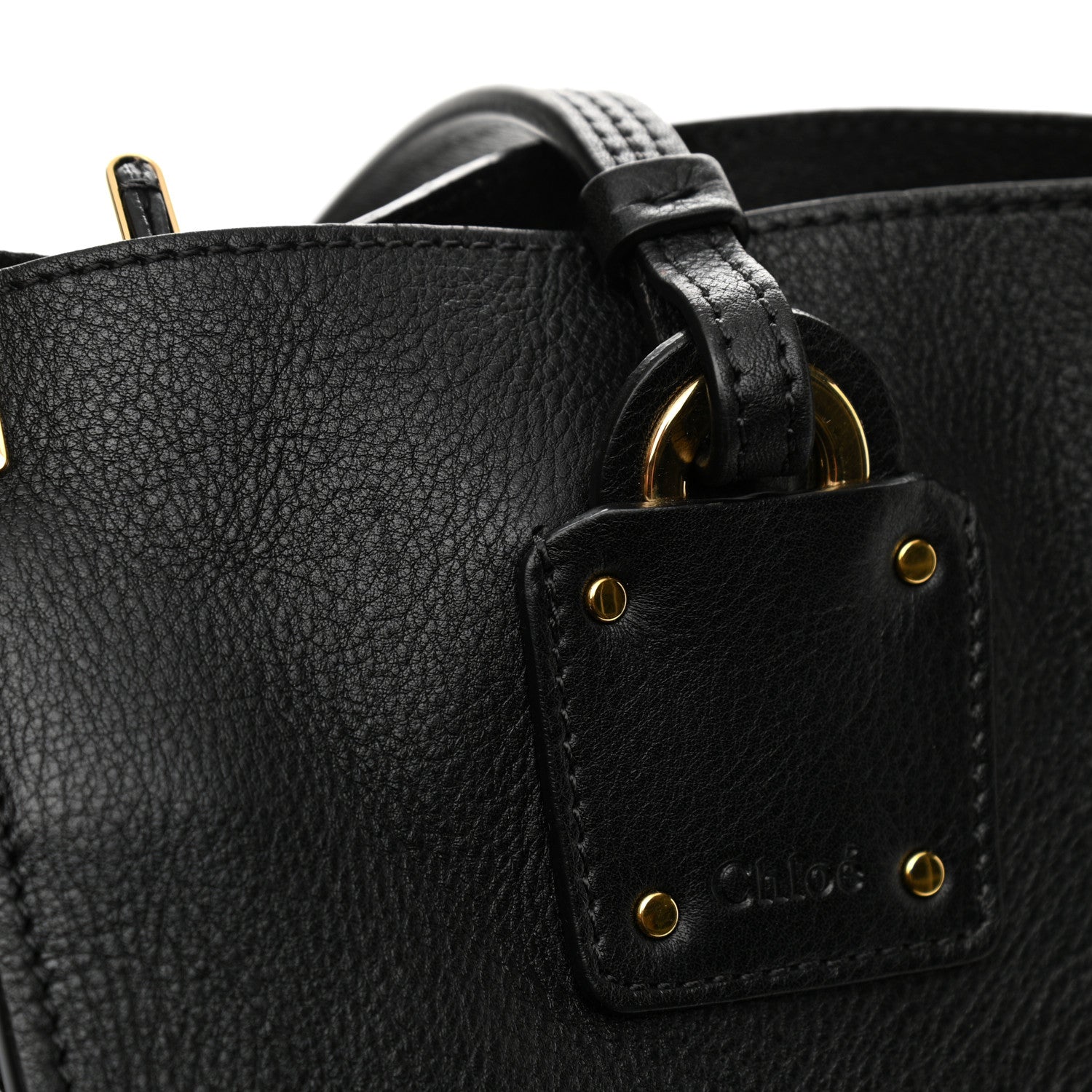 Chloe Smooth Calfskin Medium Vick Tote Black 13 of 13