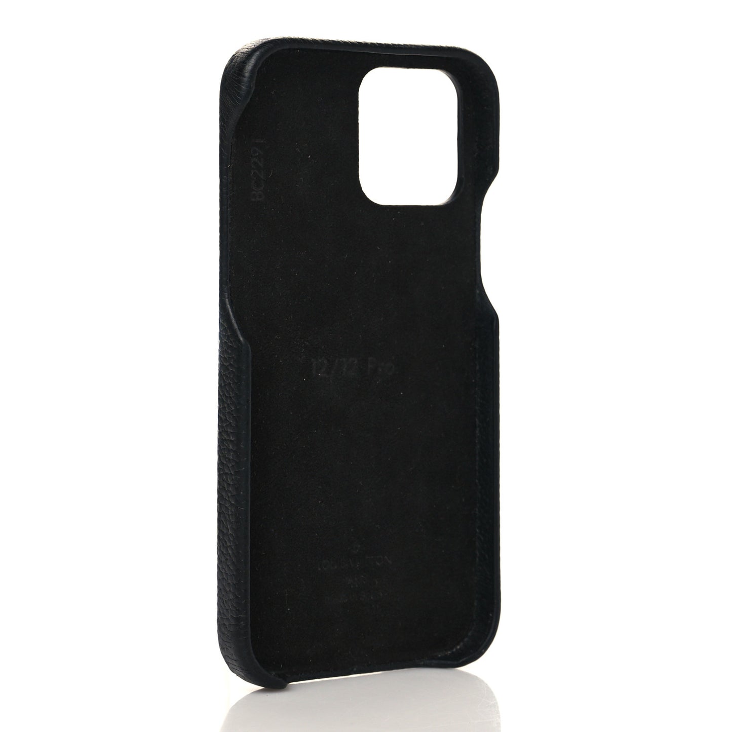 Monogram iPhone 12/12 Pro Bumper Black