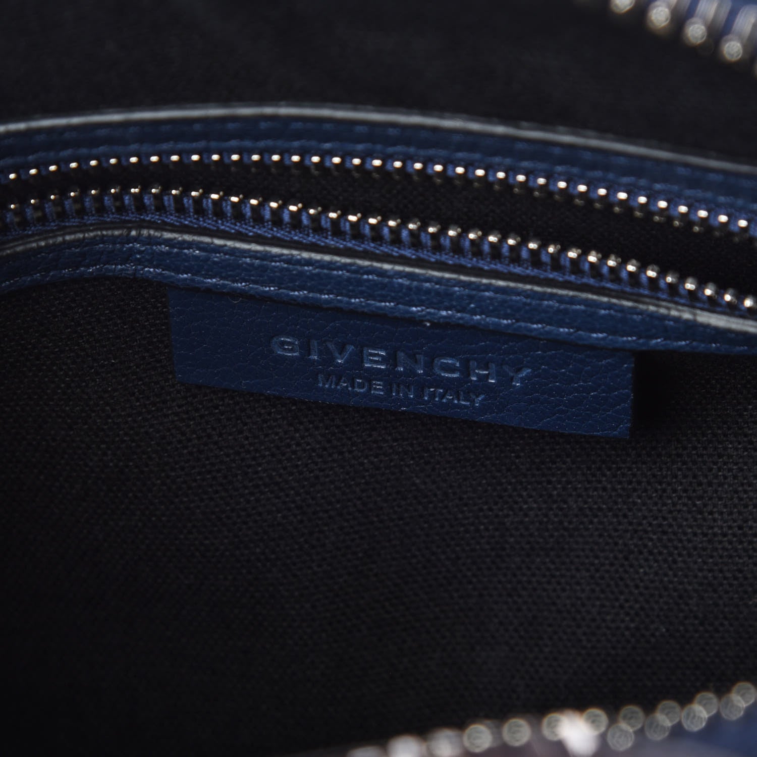 Givenchy Sugar Goatskin Mini Tri-Color Antigona Navy Burgundy Black 6 of 9
