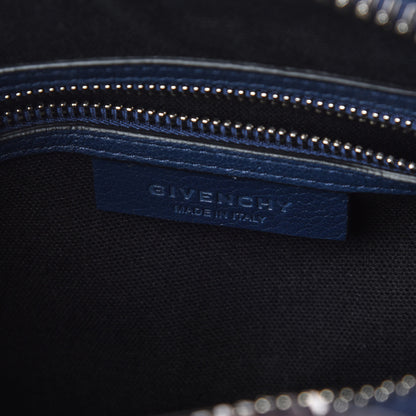 Givenchy Sugar Goatskin Mini Tri-Color Antigona Navy Burgundy Black 6 of 9