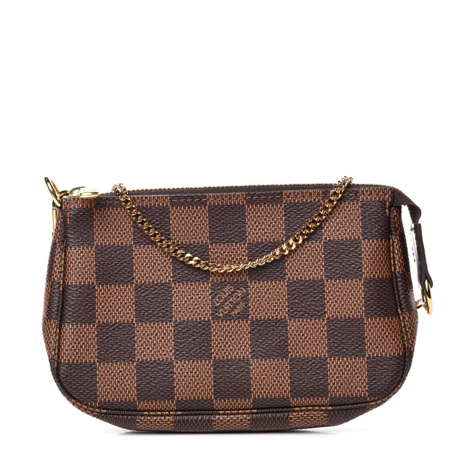 Louis Vuitton Damier Ebene Mini Pochette Accessories 1 of 10