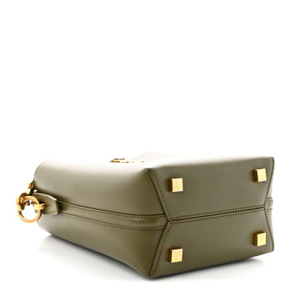 Saint Laurent Shiny Calfskin Le 37 Mini Bucket Bag Strong Moss 4 of 9