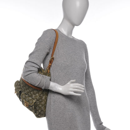 Louis Vuitton Denim Baggy GM Lichen 2 of 7