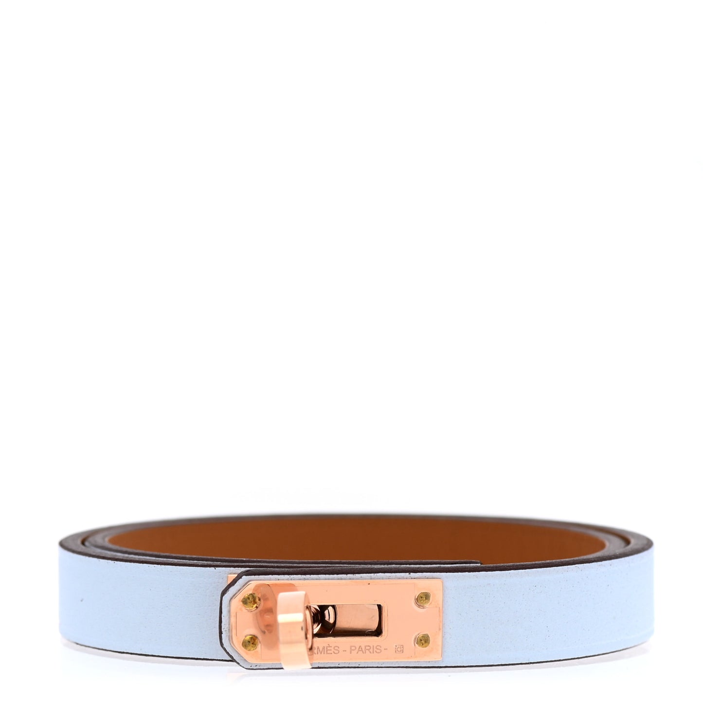 Swift Kelly Double Tour Bracelet T3 Bleu Brume