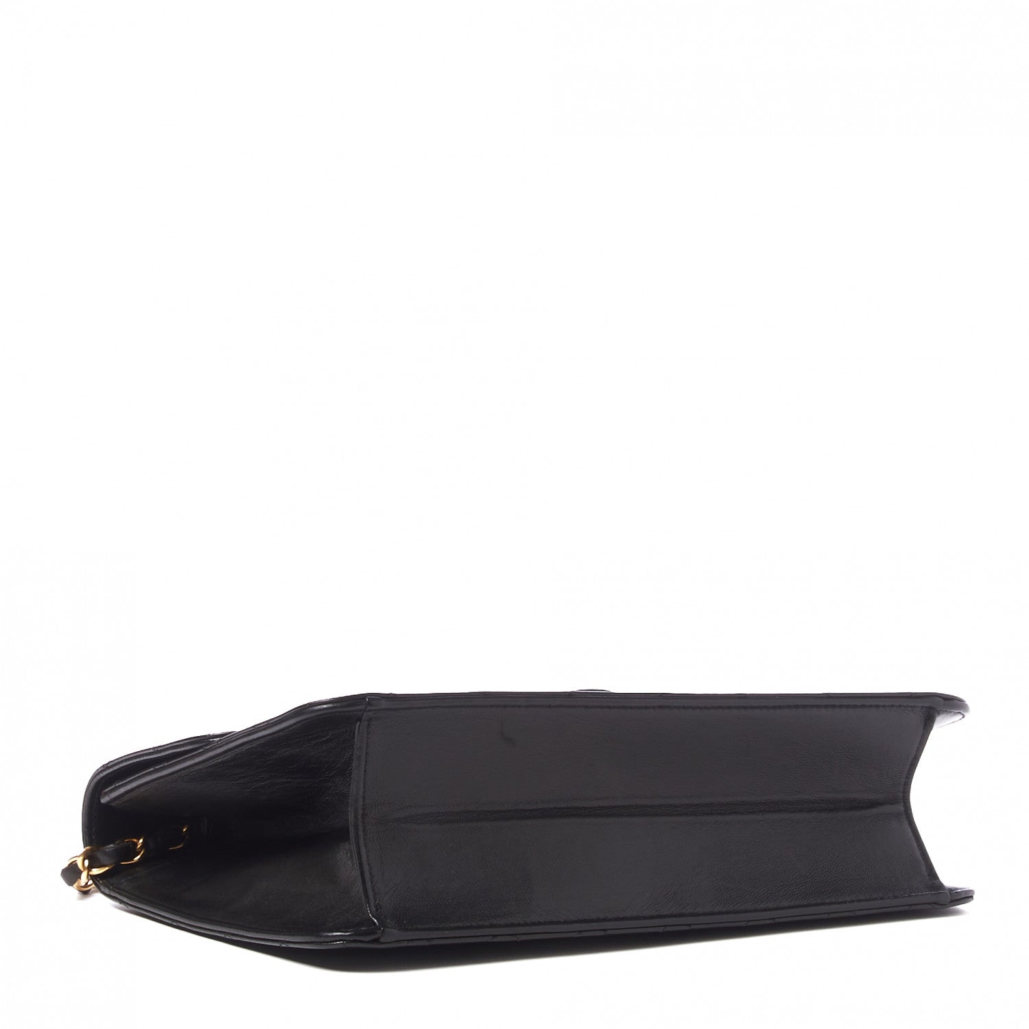 Chanel Lambskin Quilted Medium Single Flap Black 3 of 9
