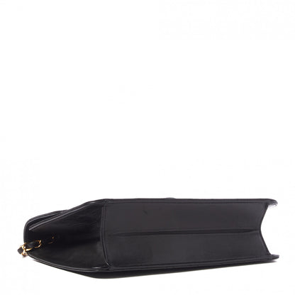 Chanel Lambskin Quilted Medium Single Flap Black 3 of 9