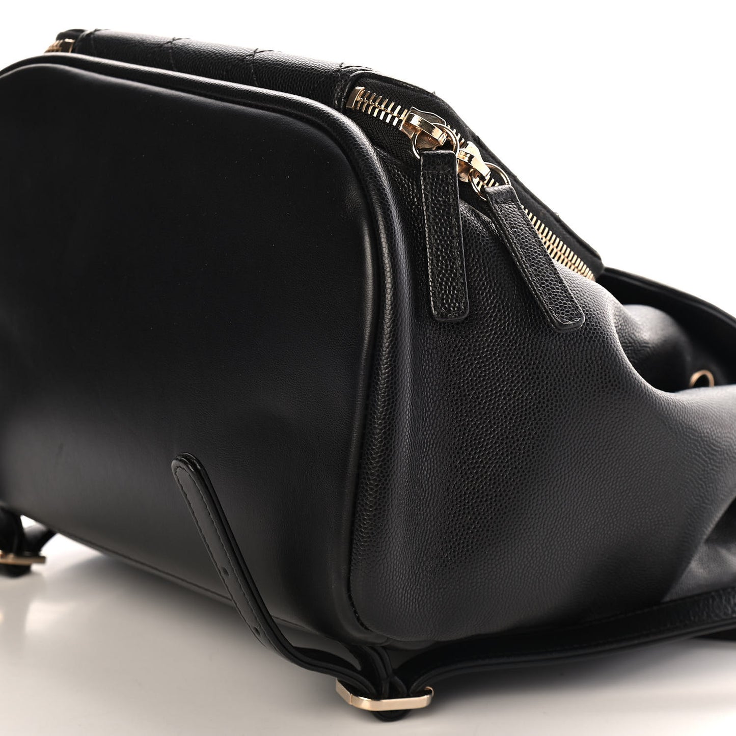 Caviar Quilted Business Affinity Backpack Black
