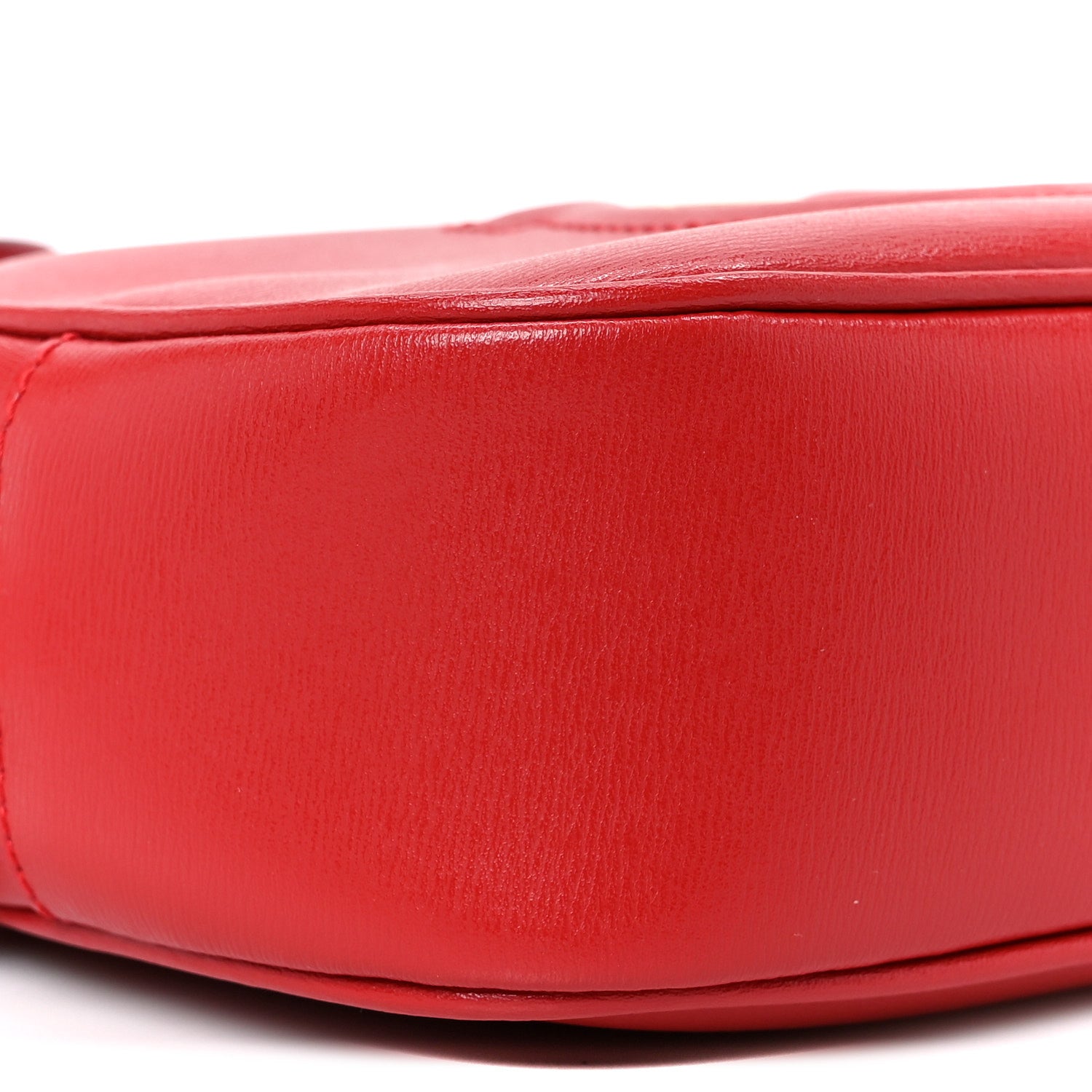 Salvatore Ferragamo Calfskin Gancini Camera Crossbody Bag Red 7 of 8
