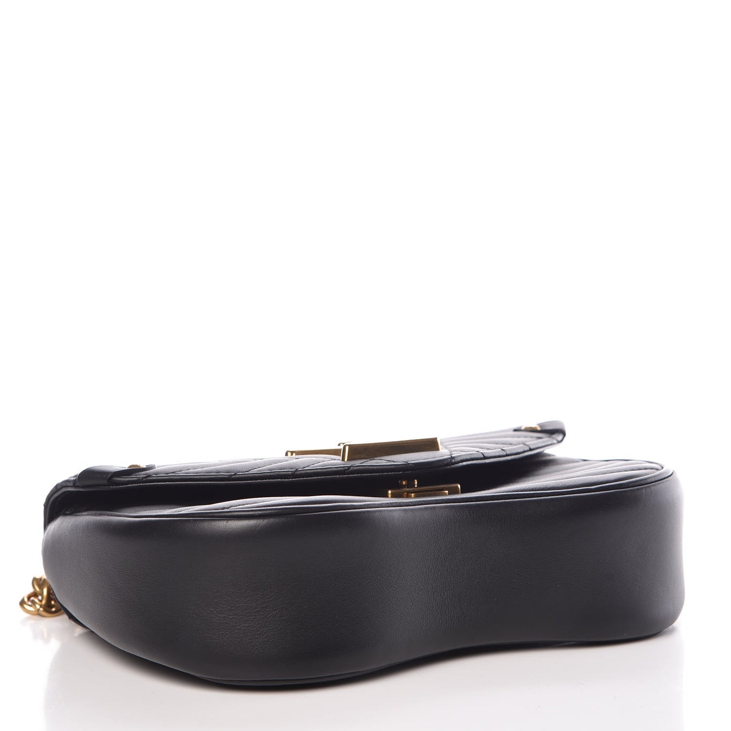 Calfskin New Wave Chain PM Black
