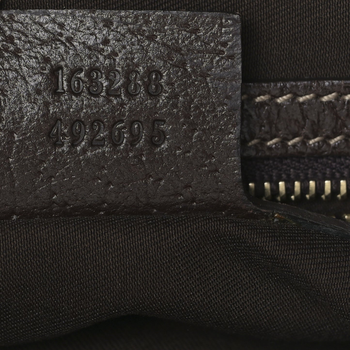 Monogram Medium Charmy Shoulder Bag Brown