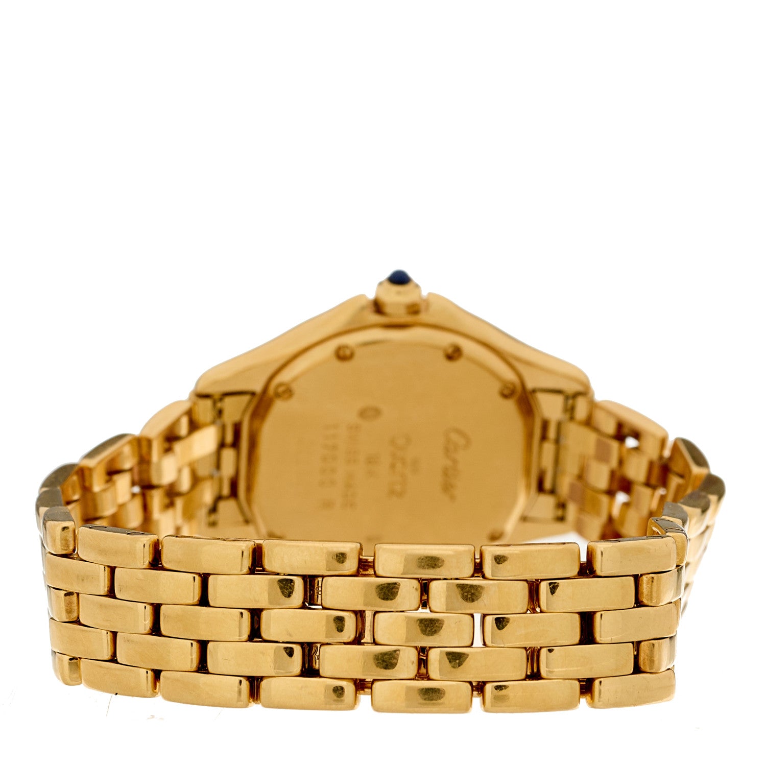 Cartier 18K Yellow Gold 26mm Cougar Quartz Watch 3 of 4