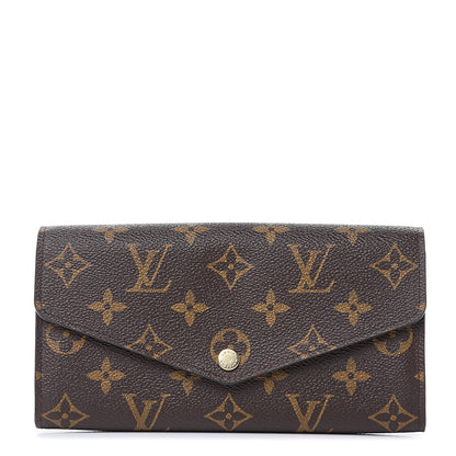 Louis Vuitton Monogram Sarah Wallet NM Coquelicot 1 of 9