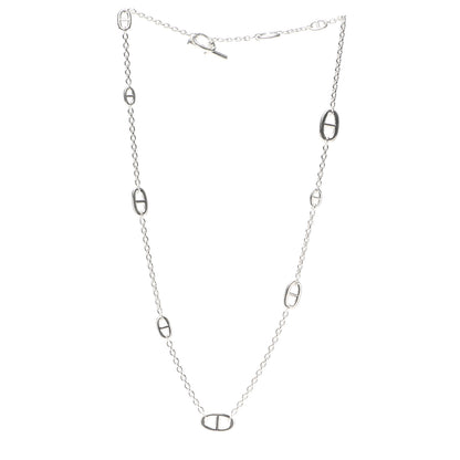 Hermes Sterling Silver Farandole Necklace 80 3 of 5