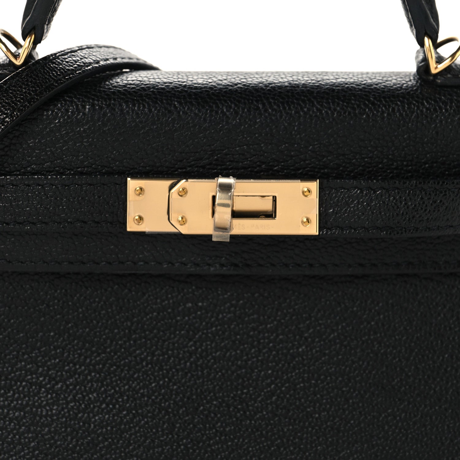 Hermes Chevre Mysore Mini Kelly Sellier 20 Black 8 of 12