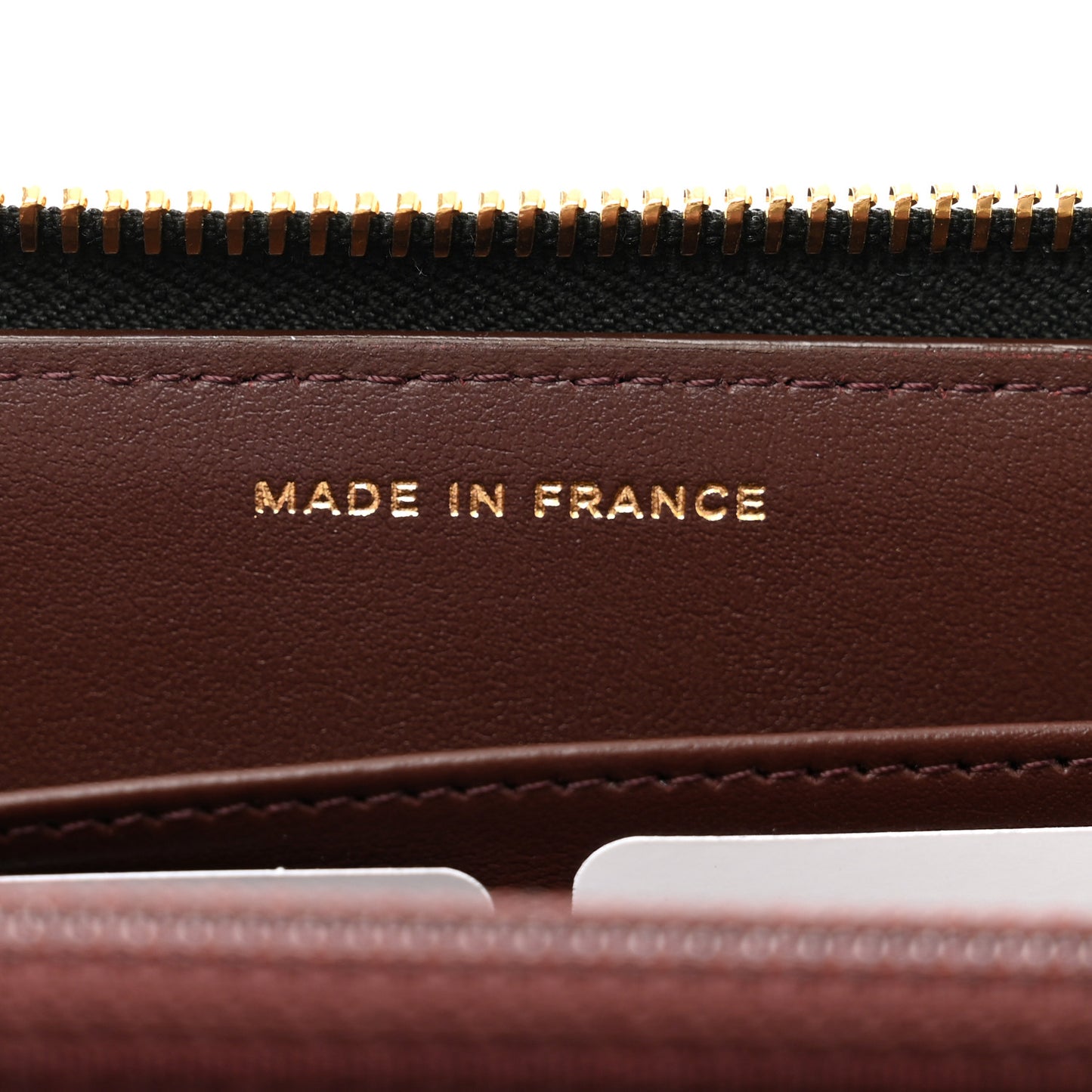 Caviar Quilted Large Gusset Zip Around Wallet Black