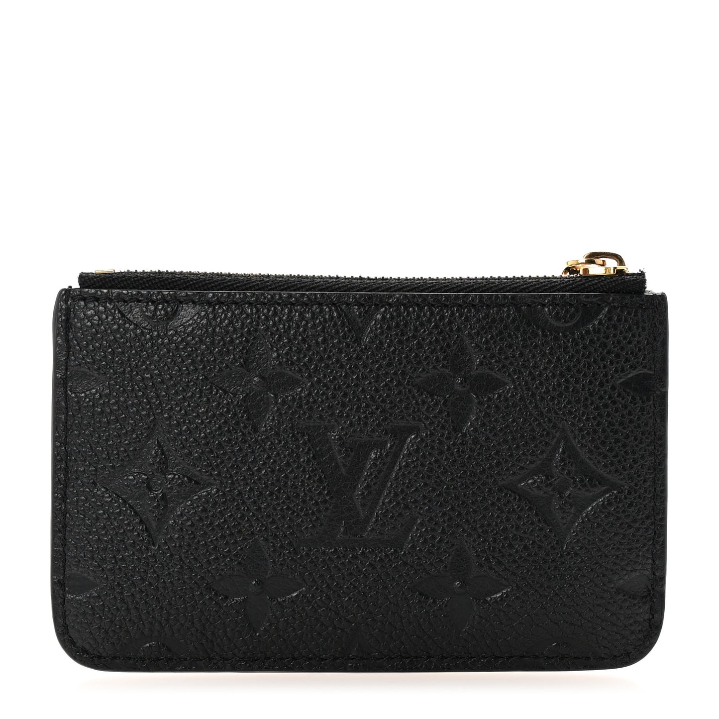 Empreinte Monogram Zipped Romy Card Holder Black