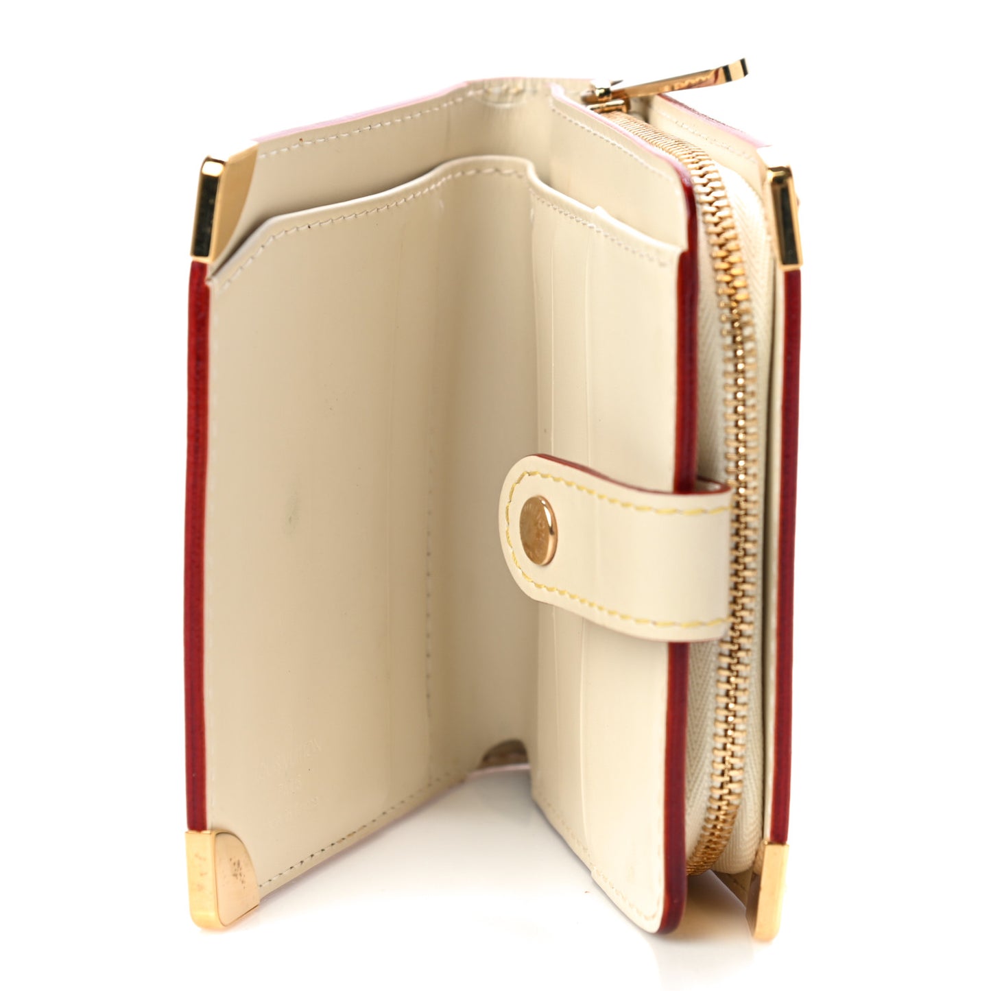 Suhali Compact Zipped Wallet White