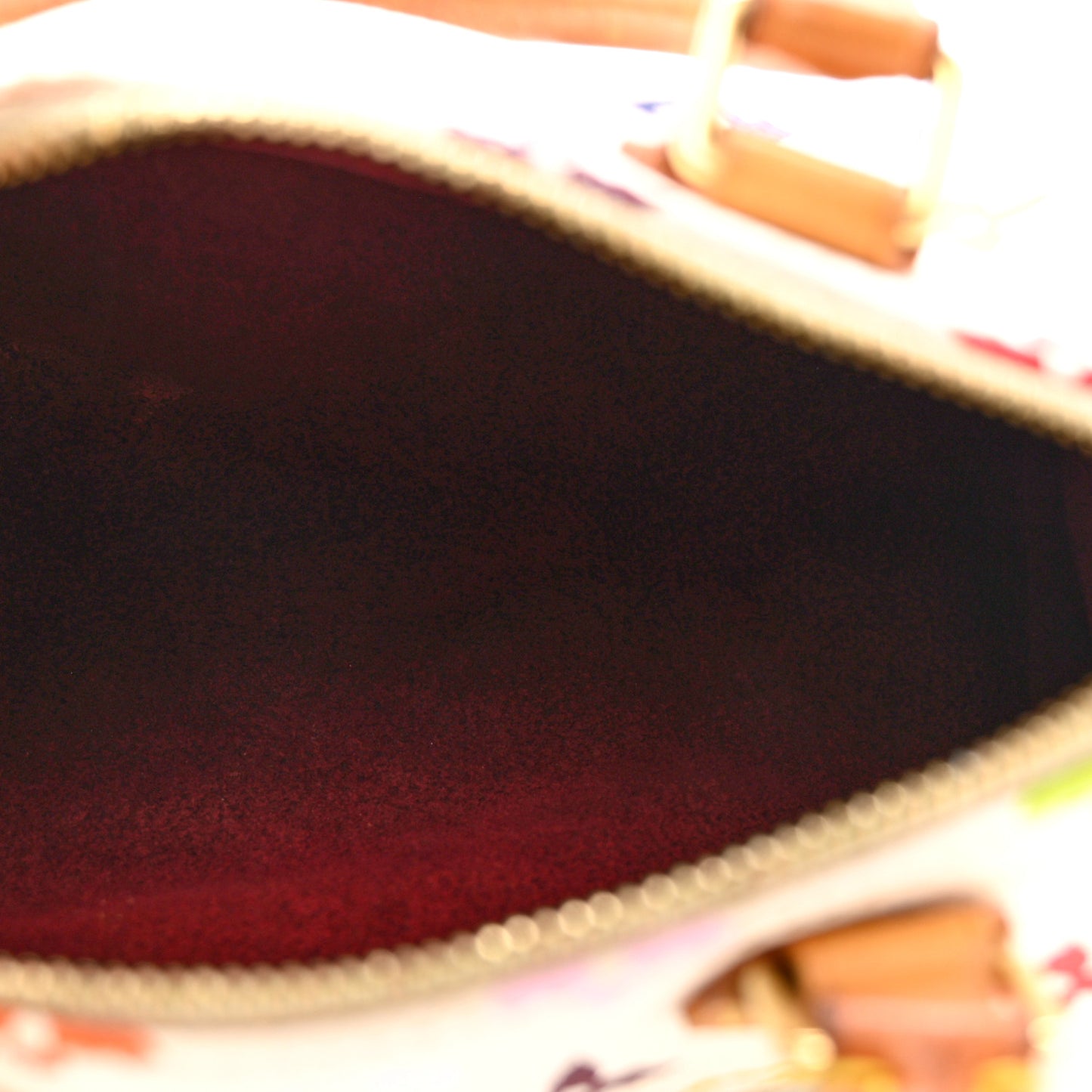 Monogram Multicolor Mini Sac HL Speedy White