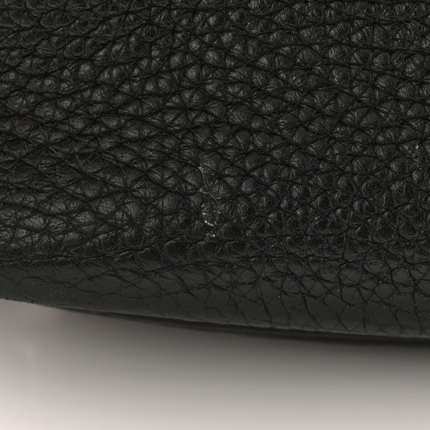 Hermes Taurillon Clemence Swift Eclat Picotin Lock 22 MM Black Toffee 12 of 12
