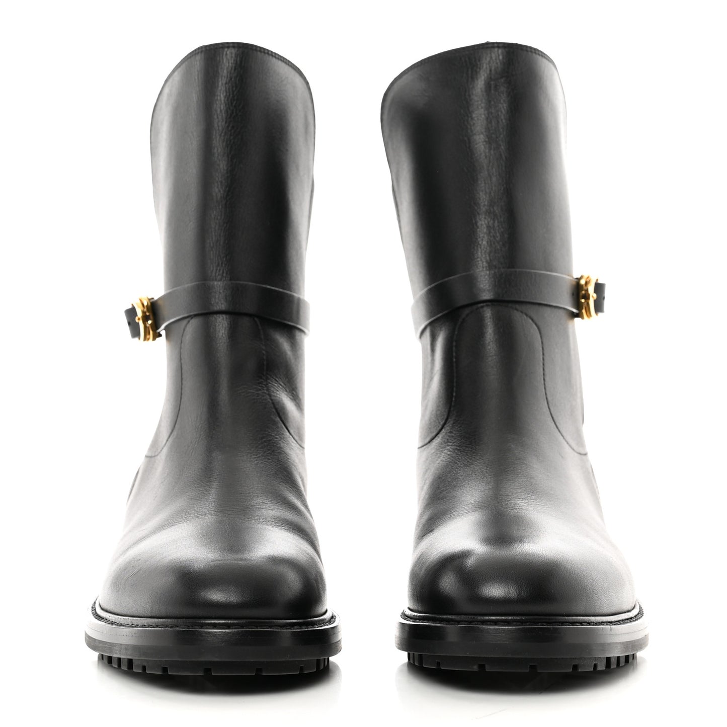 Calfskin Empreinte Ankle Boot 40 Black