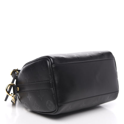 Louis Vuitton Monogram Ink Speedy BB Black 4 of 9